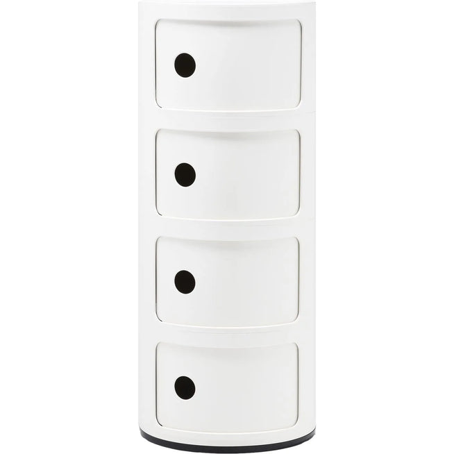 Photo of Modular 4985 - White - 4 Compartments - Drawer Units - Plastic