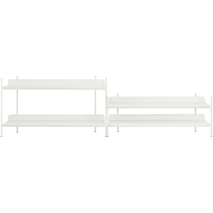 Photo of Compile Shelving System/configuration 5, White - Hyllsystem - Cecilie Manz - Vit - Metall