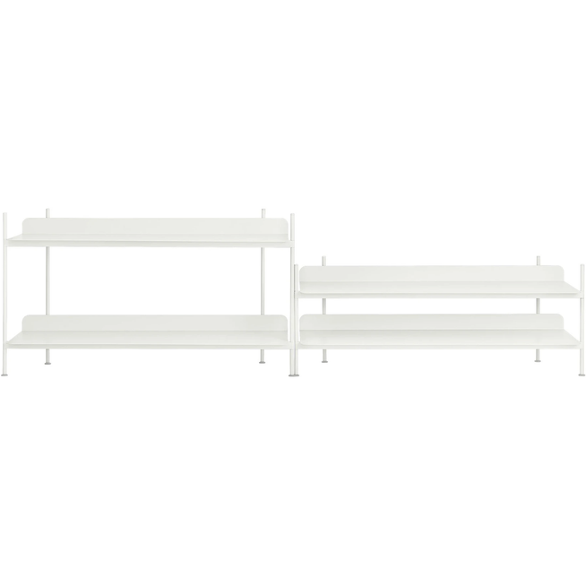 Photo of Compile Shelving System/configuration 5, White - Hyllsystem - Cecilie Manz - Vit - Metall