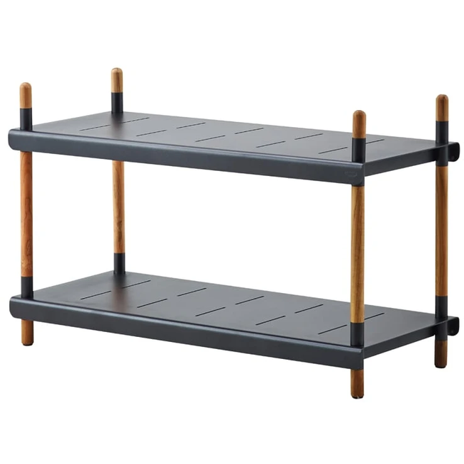 Photo of Frame Shelving System Lava Grey