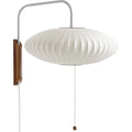 Thumbnail photo of Nelson Saucer Bubble Wall Lamp