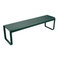 Bellevie Bench Cedar Green - Garden Benches - Pagnon & Pelhaître - Green - Metal
