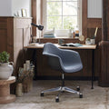 Thumbnail photo of Eames Plastic Armchair Pacc - 48 Forest - Castors Soft - Office Chairs - Green