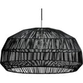 Thumbnail photo of Hanging Lamp Nama 1 Black Rattan Ø72cm