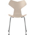 3130 Grand Prix Chair - Ash Veneer - Silver Grey Base