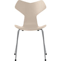 3130 Grand Prix Chair | Ash Veneer | Silver Grey Base