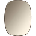 Framed Mirror Small, Taupe/taupe Glass - Half Body Mirrors - Anderssen & Voll - Beige