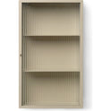 Haze Wall Carbinet - Reeded Glass - Skab