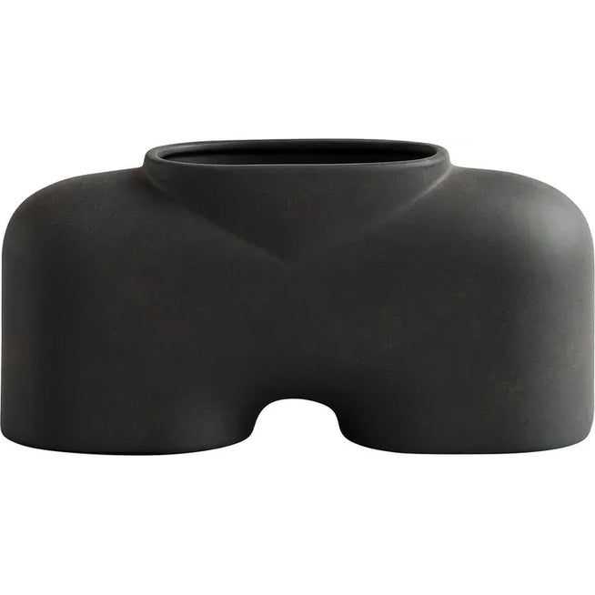 Photo of Cobra Fat Vase Medio Coffee
