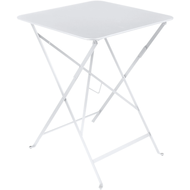 Photo of Bistro Table 57 x 57 cm, Cotton White - Garden Table - White - Metal