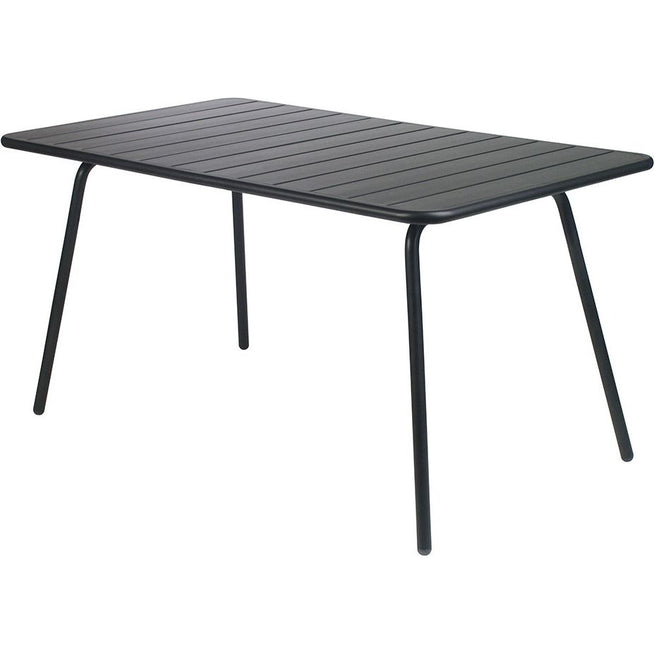 Photo of Luxembourg Table 207 X 100, Liquorice - Matbord Utomhus - Frédéric Sofia - Svart - Metall