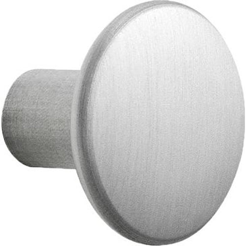 Photo of The Dots Metal Coat Hooks Small, Aluminium - Knoppar - Lars Tornøe - Silver