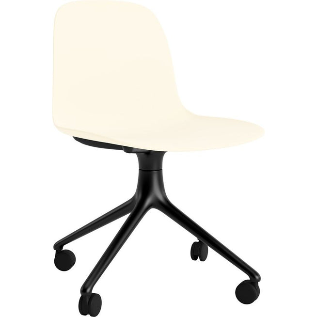Photo of Form Chair Swivel 4W - Black Aluminium
