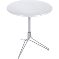 Thumbnail photo of Flower Pedestal Table Cotton White 01 - Matbord Utomhus - Harald Guggenbichler - Vit - Metall