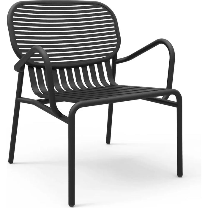 Photo of Week-end, Armchair, Black - Loungestolar - Studio Brichet-ziegler - Svart - Metall
