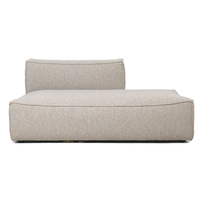Photo of Catena Sofa Open End Right L301 Confetti Bouclé 170x108 Cm - Light Grey