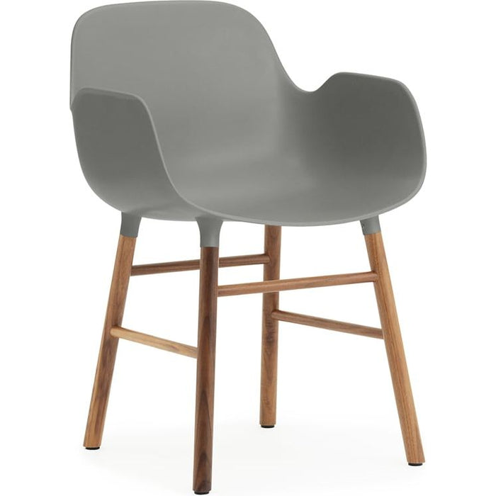 Photo of Form Armchair Walnut