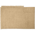 Thumbnail photo of Crease Wool Rug - Gulvtæppe - Sand - B: 140 X H: 200 Cm