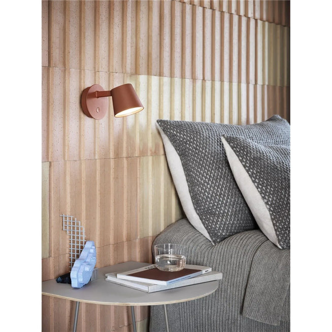 Photo of Tip Wall Lamp Grey - Bedside lamps