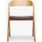 Thumbnail photo of WZ.DECE dining table chair in wood