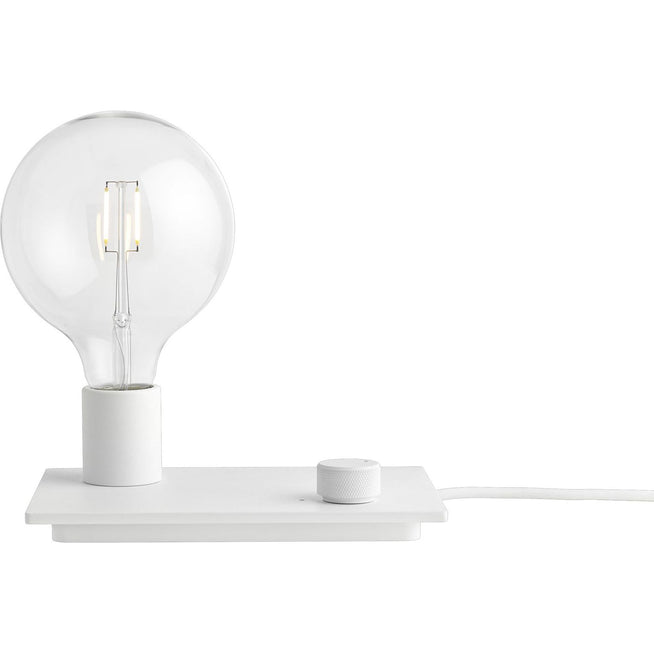 Photo of Control Table Lamp, White - Bordslampor - Taf Studio - Vit