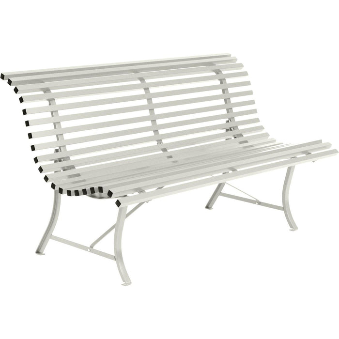 Photo of Louisiane Bench 150 cm, Clay Grey - Garden Benches - Green, Grey - Metal