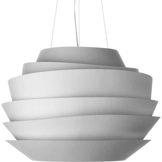Photo of The Sun - Pendant Lamp - White - Cable 320 cm