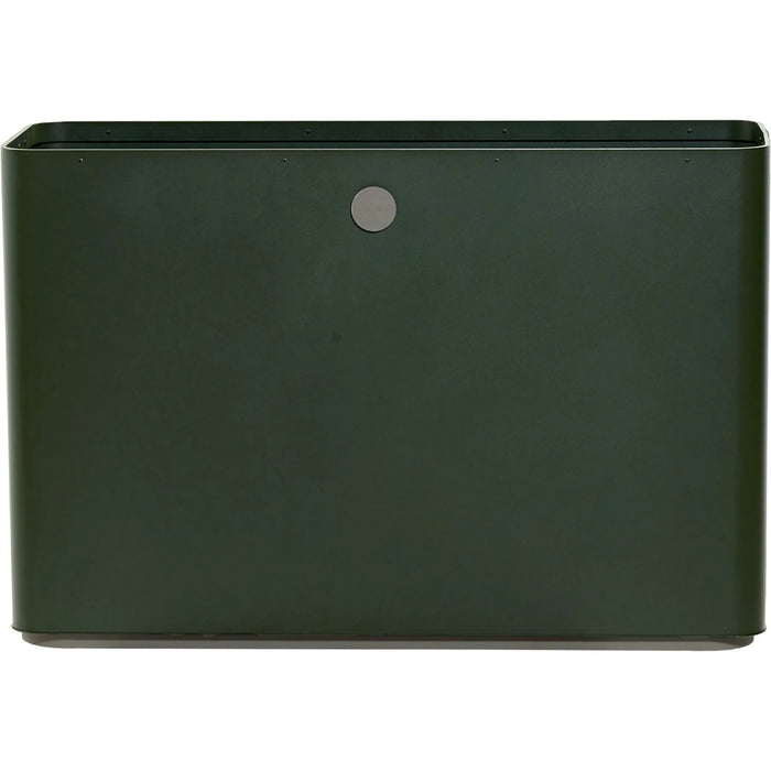 Photo of Grow Plantekasse - Plantekasse - Mørkegrøn / Gråbrun - Rektangulær - B: 90 X D: 30 X H: 61 Cm