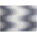 Thumbnail photo of Wave Rug 170x240, Grey, 100% New Zealand Wool, Hand Tufted - Mönstrade Mattor - Verner Panton - Grå