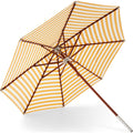Thumbnail photo of Atlantis 330 Cm Dark Blue Stripes - Parasol