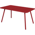 Thumbnail photo of Luxembourg Table 143x80 cm Chile 43 - Matbord Utomhus - Frédéric Sofia - Röd - Metall