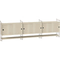 Thumbnail photo of String Wall Rack 75 x 30 cm, Brown, 2-pack - Shelving - Nils Strinning - Brown - Metal