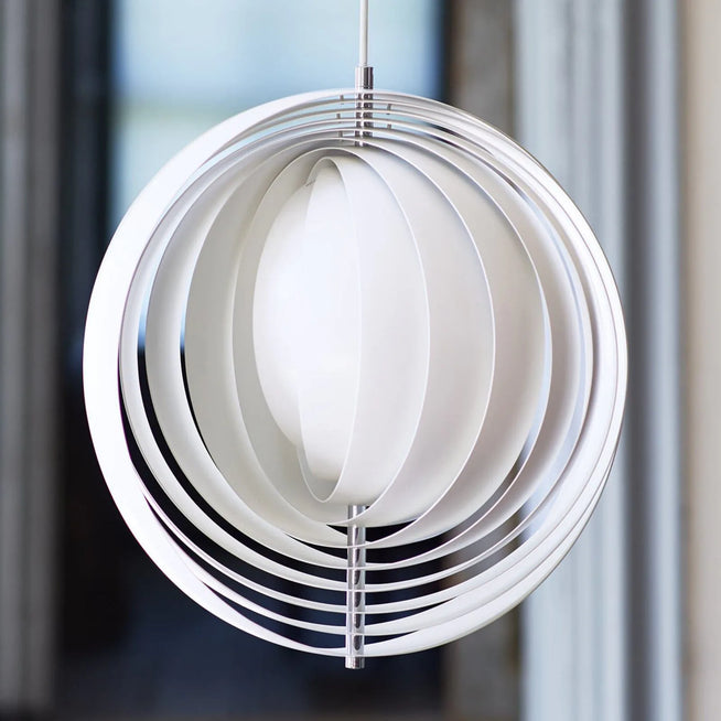 Photo of Moon Pendant Ø445 - Pendellampor - Verner Panton - Vit