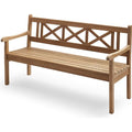 Thumbnail photo of Skagen Teak - Garden benches - Mogens Holmriis - Brown - Wood
