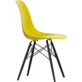 Eames Plastic Chair Dsw - 34 Mustard - Black Maple - Matstolar - Charles & Ray Eames - Gul - Metall/trä/plast