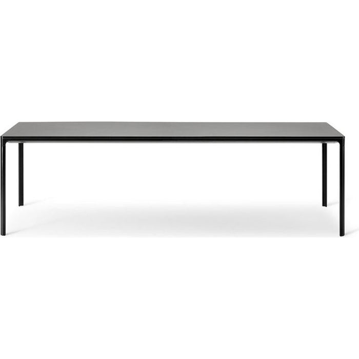 Photo of Mesa Table 4625 By Welling/ludvik - Spisebord - Black Linoleum / Black Aluminium - W240 X W100 X H73 Cm