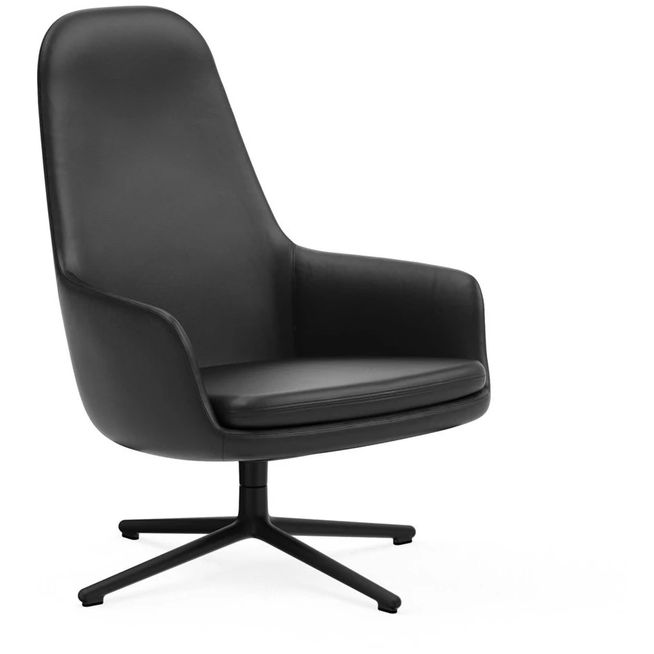 Photo of Era Lounge Chair High Swivel Black Alu