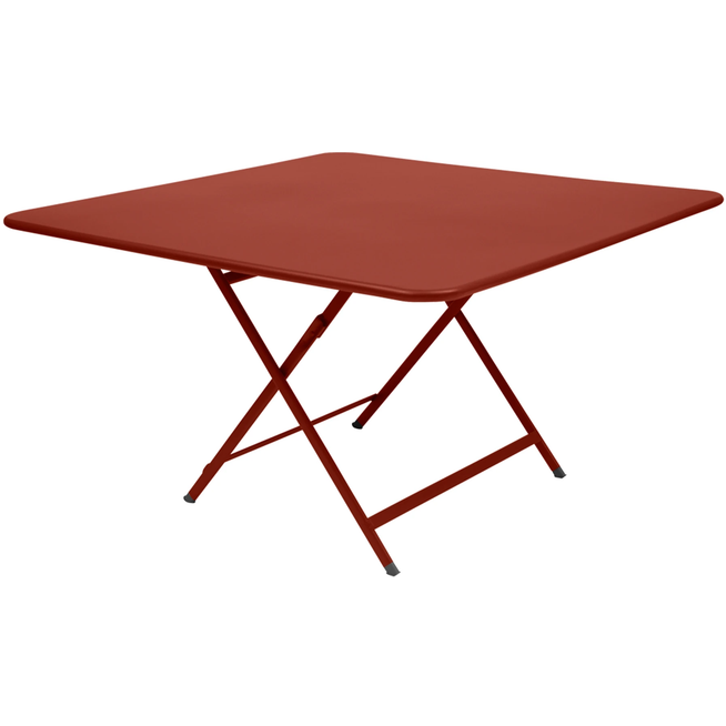 Photo of Character Table 128x128 cm Red Ochre 20 - Matbord Utomhus - Studio Fermob - Röd - Metall