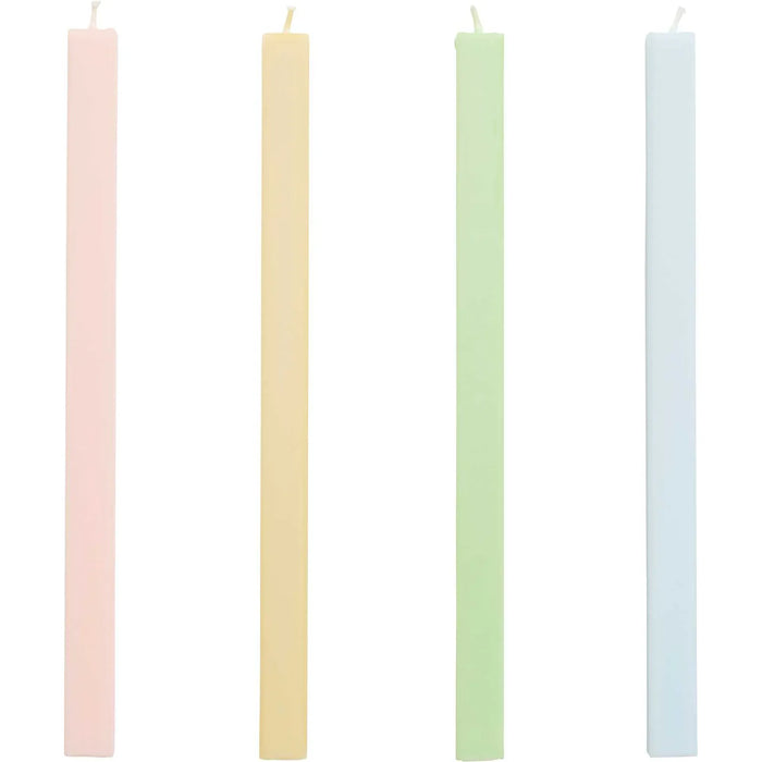 Photo of Square Candle 4 pcs., pastel from Hay