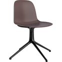 Form Chair Swivel 4L - Black Aluminium