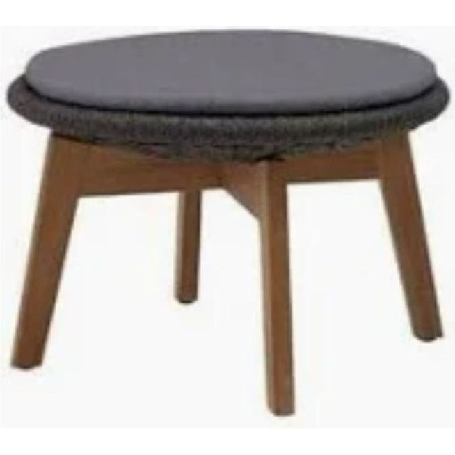 Photo of Peacock Cushion For Table/Footstool Cane-line Focus Dark Grey