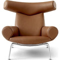 Thumbnail photo of Wegner Ox Chair 1000 By Hans J. Wegner - Lænestol - Max 95 Cognac - W99 X D99 X H92 X Sh36 Cm