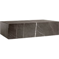 Thumbnail photo of Plinth Low Brown Grey Marble - Soffbord - Norm Architects - Brun - Trä/sten
