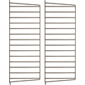 Thumbnail photo of String Wall Rack 75 x 30 cm, Brown, 2-pack - Shelving - Nils Strinning - Brown - Metal