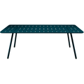 Thumbnail photo of Luxembourg Table 207 X 100, Acapulco Blue - Outdoor Dining Table - Frédéric Sofia - Blue - Metal