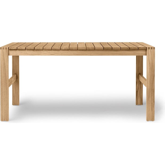 Photo of Carl Hansen - Bk15 Untreated Teak - Outdoor dining table - Bodil Kjær - Wood - Wood