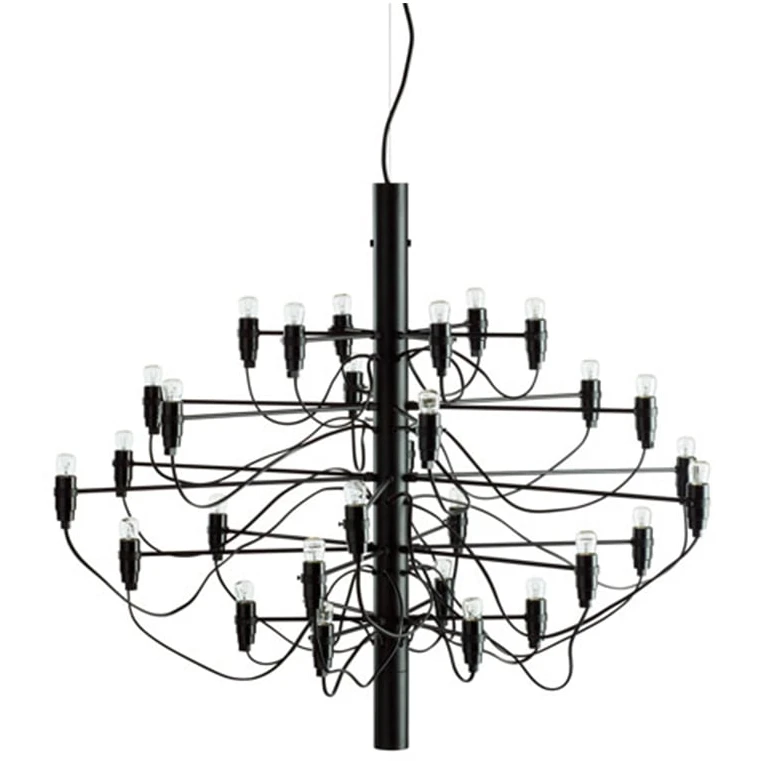 2097 Sarfatti Chandelier Matte Black