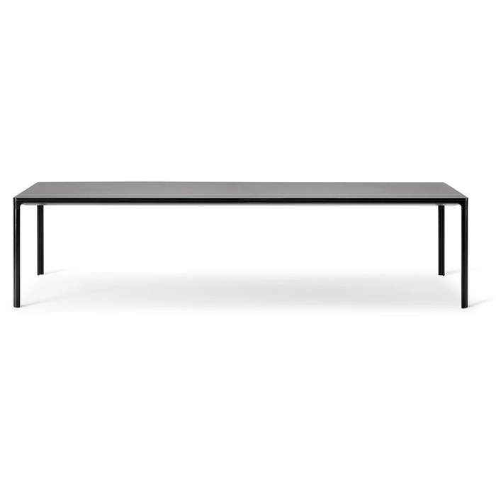 Photo of Mesa Table 4630 By Welling/ludvik - Spisebord - Black Linoleum / Black Aluminium - W300 X W120 X H73 Cm