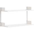 Thumbnail photo of New Works Wall Shelf - Hylde - 46 - White / White - H46 X W83.5 X D30.5 Cm