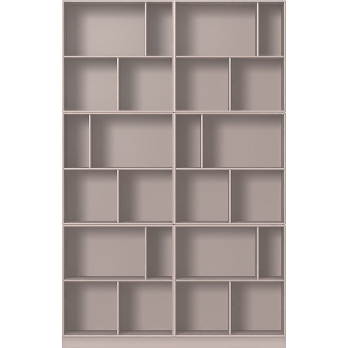 Photo of Read Spacious Bookshelf, Plinth H7 Cm - Mushroom - Bokhyllor - Peter J. Lassen - Beige - Mdf